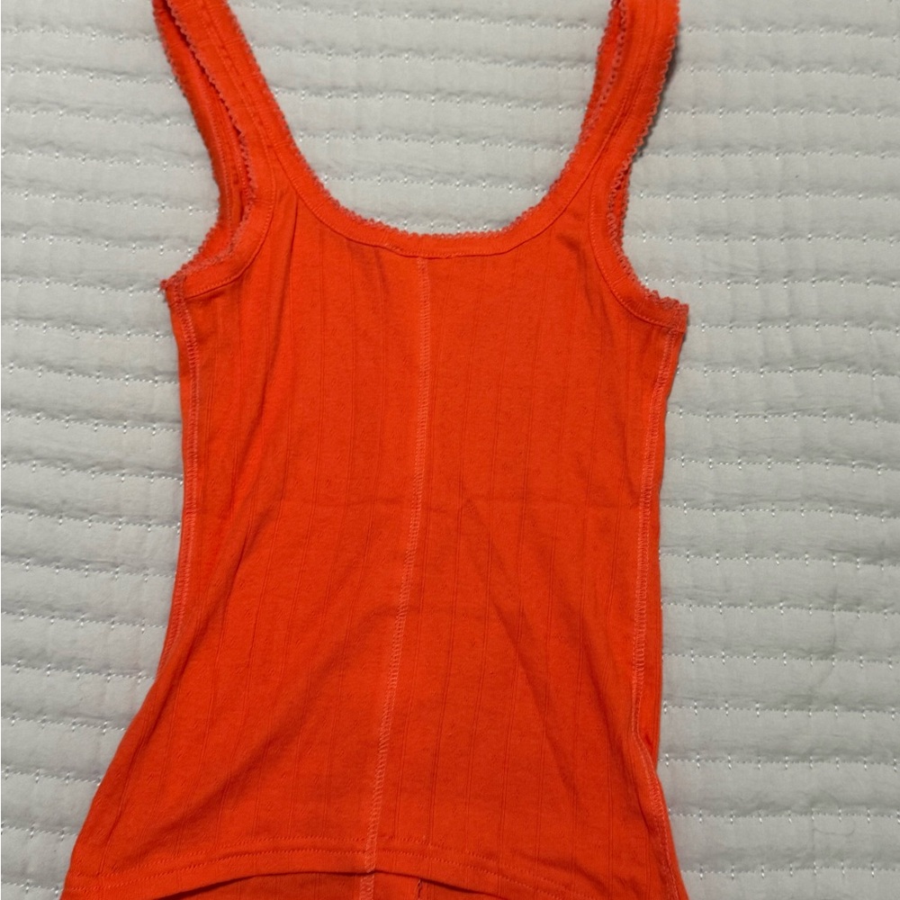 Free People End Game Pointelle Tank - Picture 3 of 3